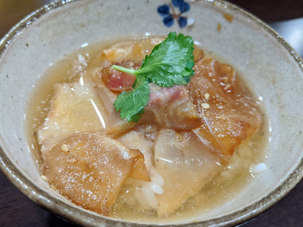 森本隆が作った真鯛のお茶漬け
