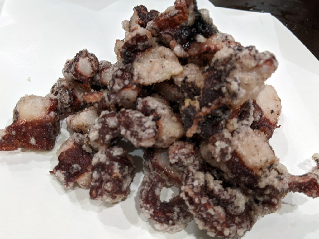 舞鶴産たこの唐揚げ