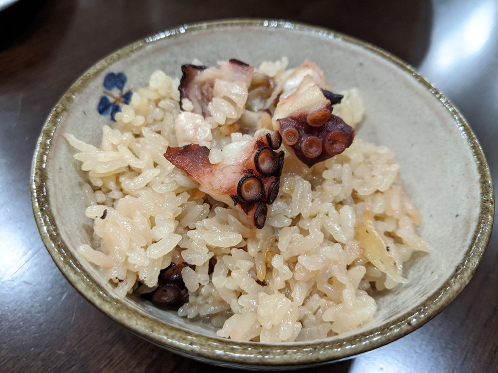 舞鶴産たこ飯