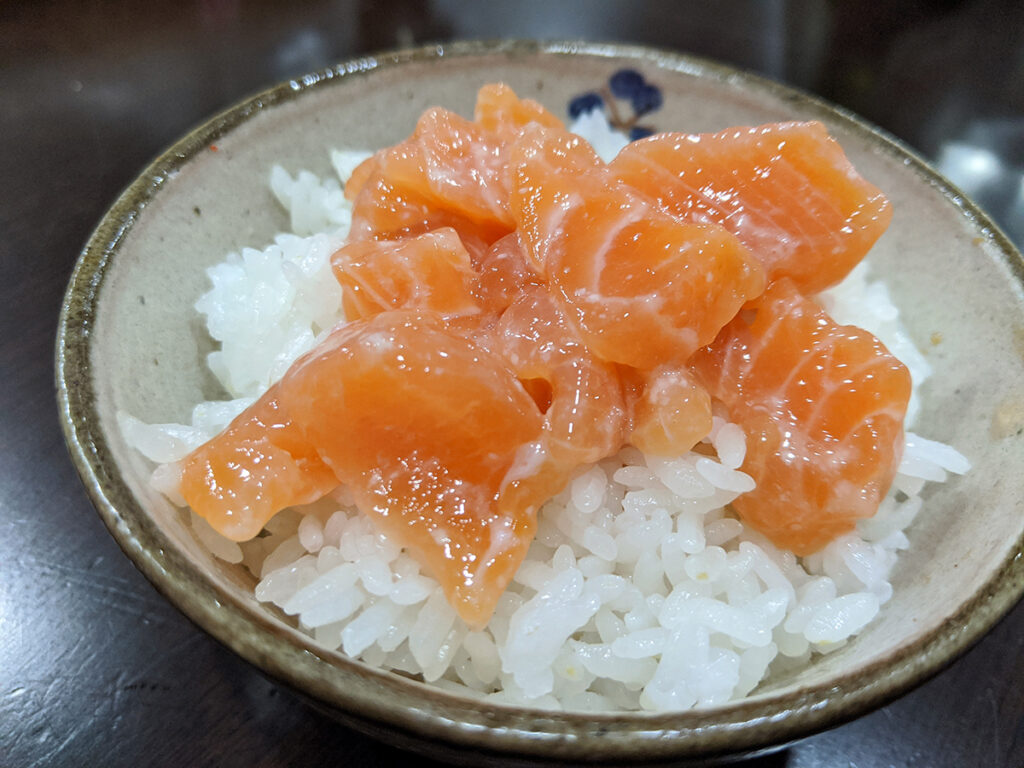 サーモンの塩から