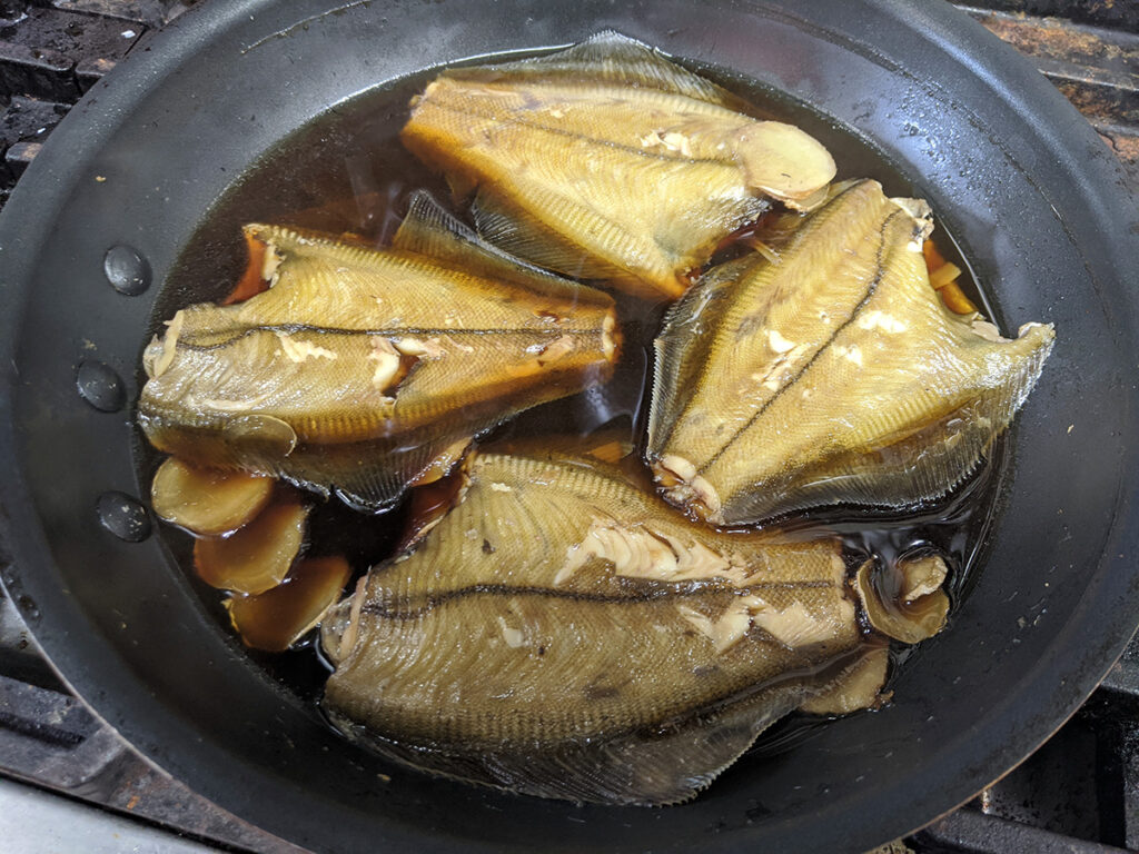 カレイの煮付け