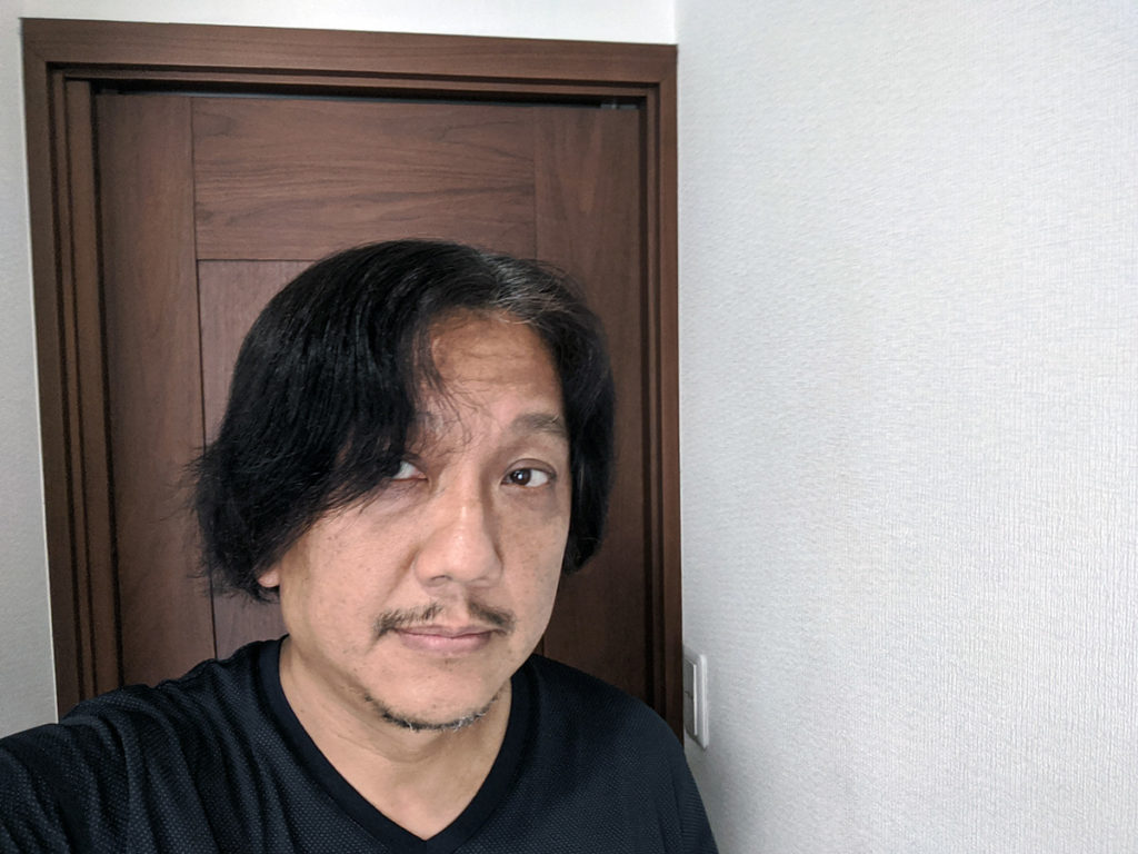 過去最長の長髪から坊主へ