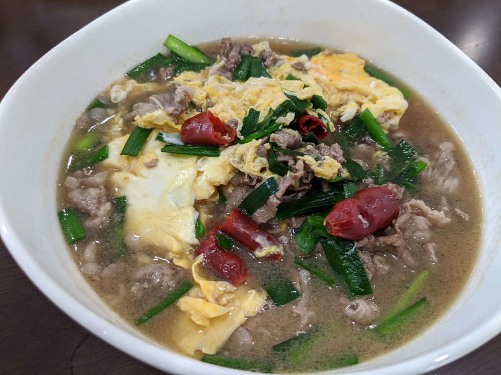 肉玉辛ラーメン